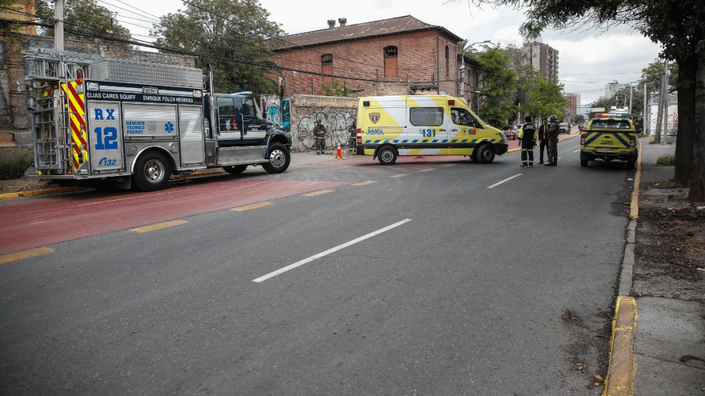Los alumnos heridos fueron derivados a distintos hospitales de la RM tras el incidente en el INBA.