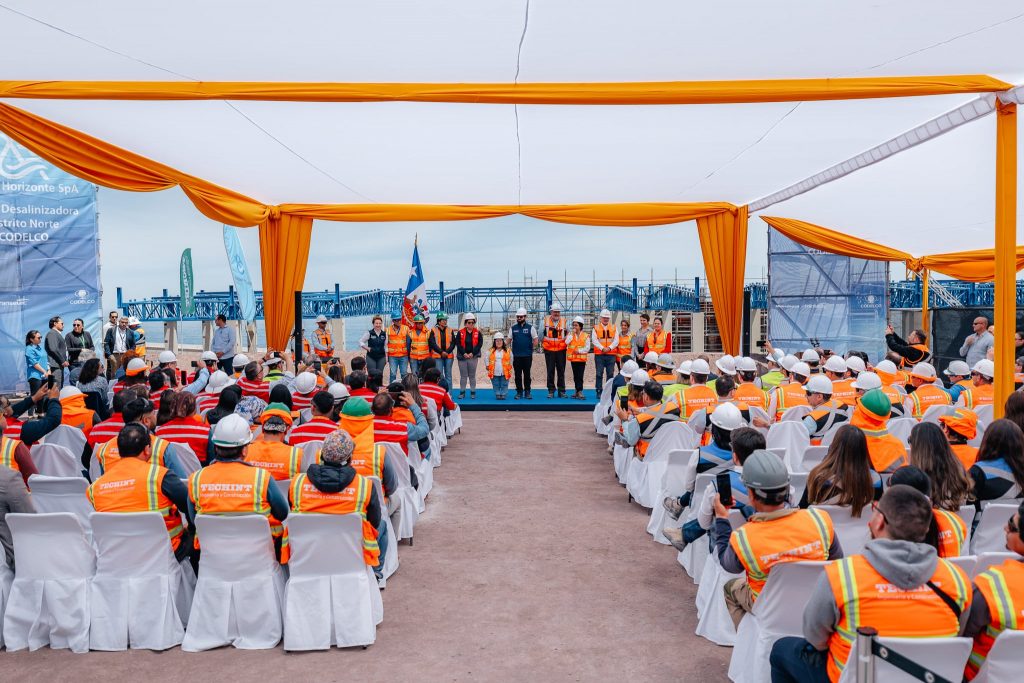 En la ceremonia de los tijerales de la planta