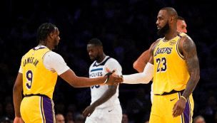 LeBron y Bronny James hacen historia en la NBA en triunfo de Los Lakers