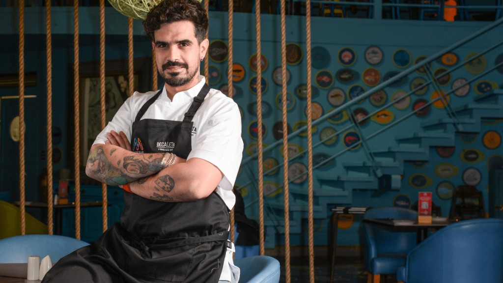 Benjamín Nast, chef chileno.-  Cedida.