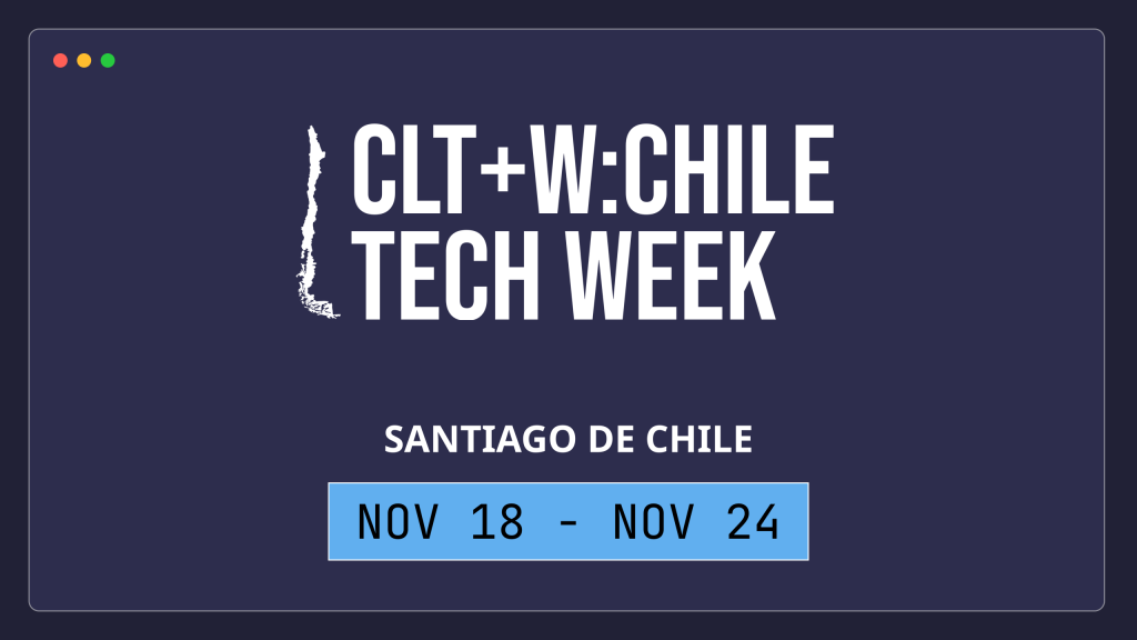 El calendario descentralizado de Chile Tech Week ofrecerá diversas instancias de networking. 