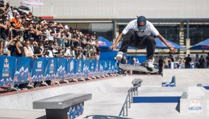 Leyendas mundiales del skate deslumbran a más de tres mil fanáticos en el Estadio Nacional