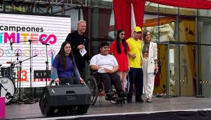 'Campeones Sin Límites' reúne a 100 jóvenes deportistas de Teletón en el CEP del Estadio Nacional