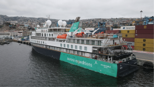 Temporada de cruceros en Valparaíso inicia con el arribo de la nave Sylvia Earle: Hay 30 recaladas confirmadas