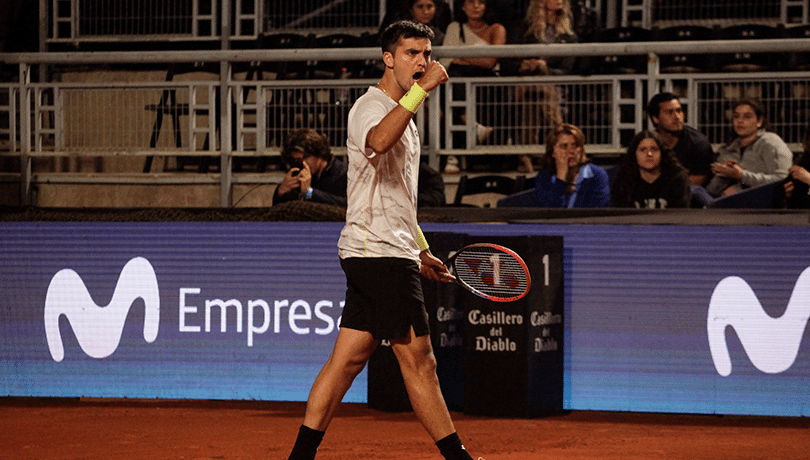 Tomás Barrios se estrena con una victoria en el Challenger de Curitiba