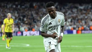 Vinicius comanda remontada del Real Madrid sobre Borussia Dortmund en Champions League