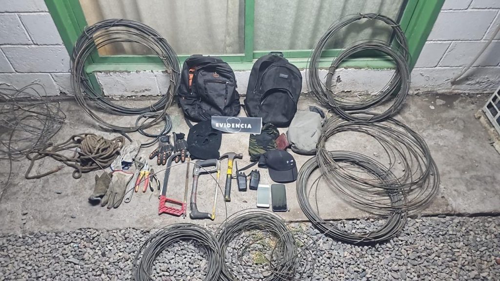 Carabineros desarticula banda dedicada al robo de cables de alta tensión y transformadores 