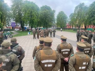 Carabineros detiene a 104 personas en La Araucanía tras exitosa Ronda Preventiva