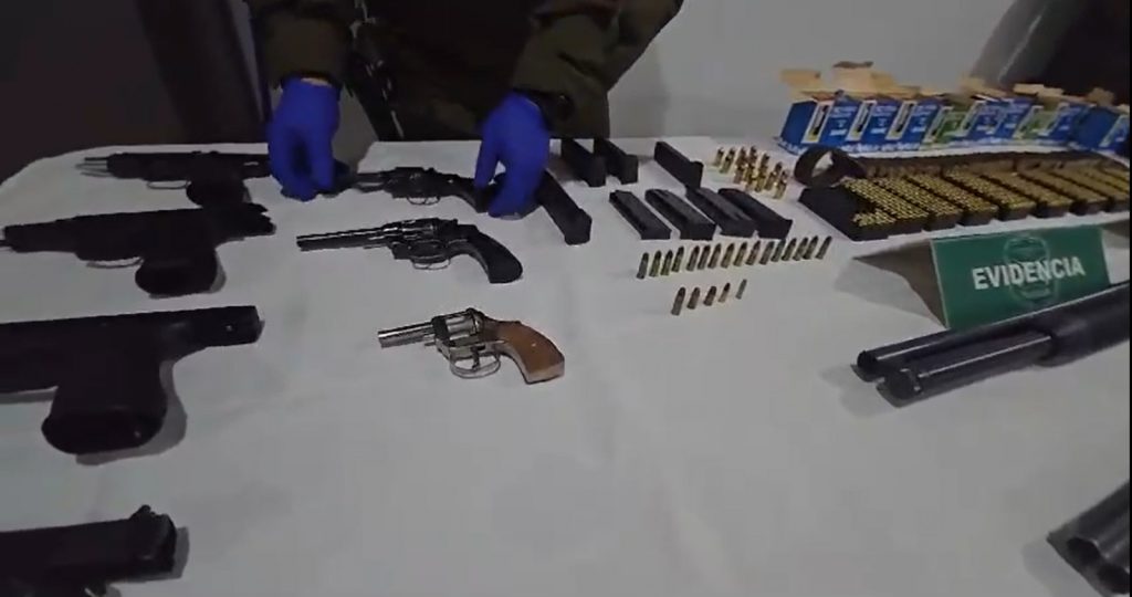 Incautación de Carabineros