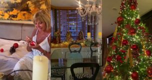 A 49 días de Navidad: Raquel Argandoña sorprende con su aplaudida decoración en su hogar