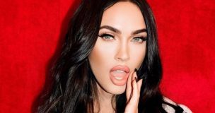 Megan Fox anuncia cuarto embarazo con sensual y oscura foto: 