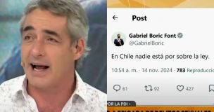 “Mala idea”: José Luis Repenning cuestiona mensaje de Presidente Boric tras detención de Manuel Monsalve