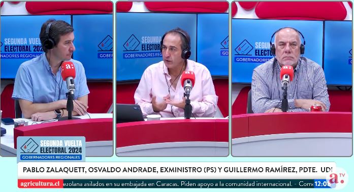 Con Diálogo es Distinto: El análisis electoral de Guillermo Ramírez y Osvaldo Andrade en segunda vuelta de gobernadores