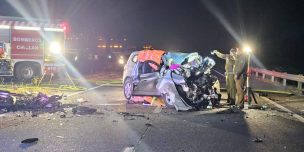 Accidente en la Ruta Itata deja cinco fallecidos y cuatro heridos