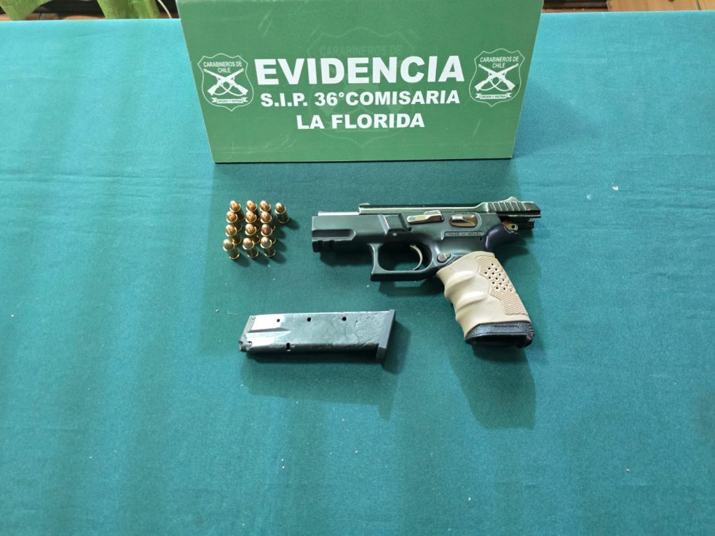 Incautación de Carabineros en La Florida