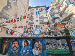 Santuario de Maradona en Nápoles: el segundo lugar turístico más visitado de Italia