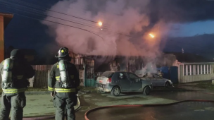 Tragedia en Punta Arenas: incendio cobra una vida y deja tres hospitalizados