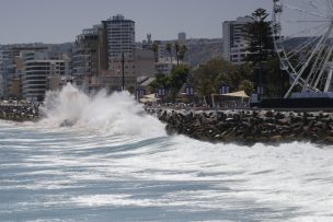 Centro Meteorológico de Valparaíso por marejadas en Año Nuevo: 