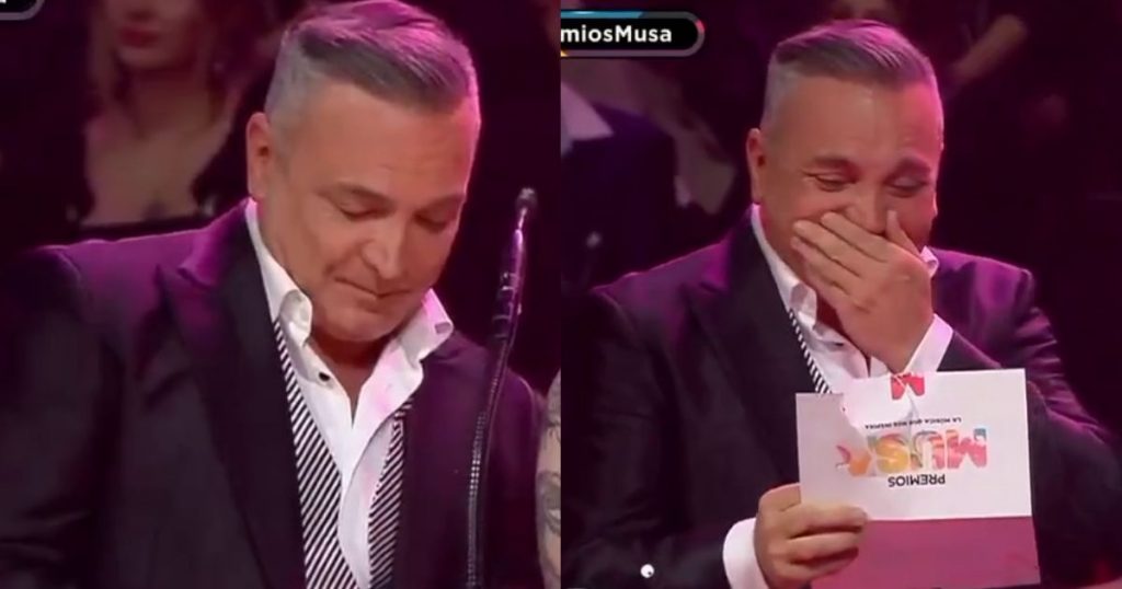 “Son los nervios”: El inesperado chascarro de Luis Jara en los Premios MUSA 2024
