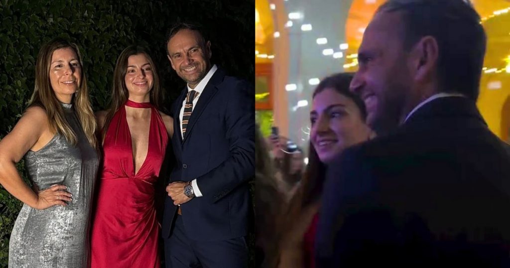 Rodrigo Sepúlveda emociona con vals junto a su hija en graduación: “Siempre estaremos para ti”