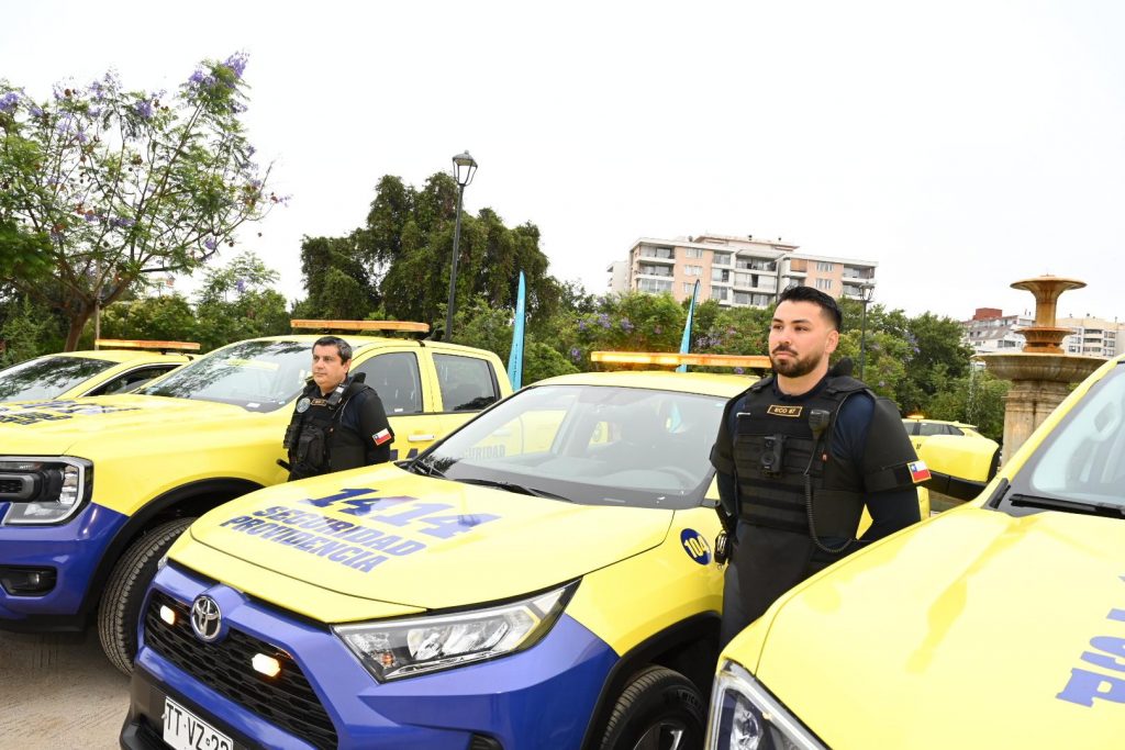 Providencia: Municipalidad presenta nueva flota de 35 vehículos de seguridad para proteger a vecinos