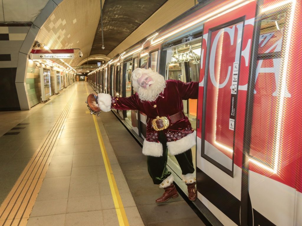Tren Navideño Coca-Cola Sin Azúcar