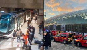 Video: Colisión de trenes en Francia deja 50 heridos