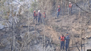 Al menos tres fallecidos al estrellarse avioneta cerca de zona residencial de Caracas