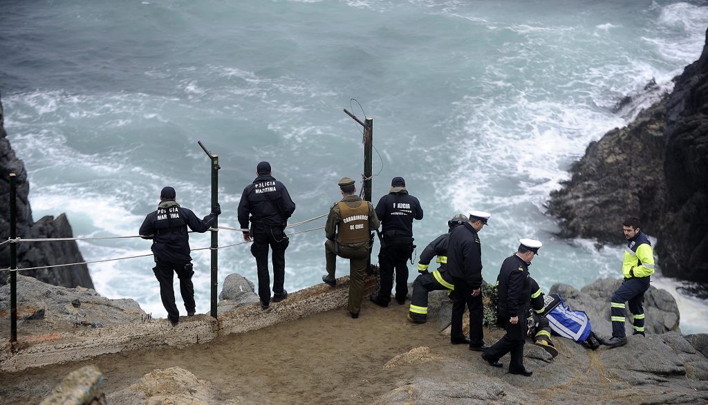 Armada recupera cuerpo encontrado flotando en la bahía de Concepción