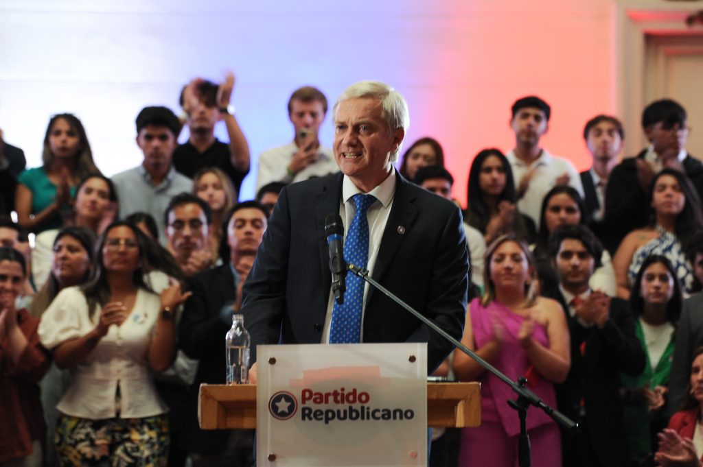 José Antonio Kast  es proclamado como candidato presidencial de Republicanos: 