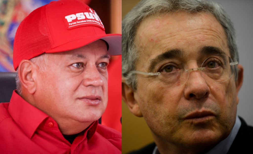 Diosdado Cabello acusa a Álvaro Uribe de proteger al líder del Tren de Aragua en Colombia