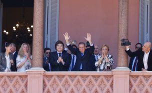 Javier Milei recibe a Edmundo González en la Casa Rosada y le presta su apoyo