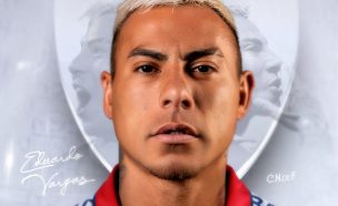 Oficial: Eduardo Vargas es presentado en Nacional de Uruguay