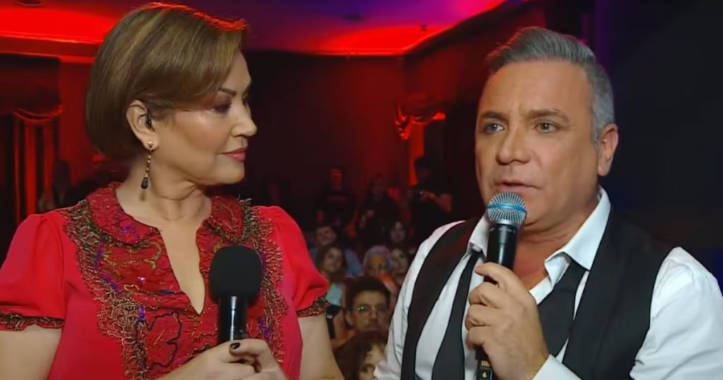 Javiera Contador le realizó un inesperado comentario a Luis Jara en los Premios Caleuche: “Tu rostro no era el mismo”