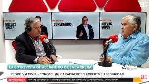 La Entrevista: Coronel (r) Pedro Valdivia analiza la crisis de seguridad y el avance del crimen organizado en Chile