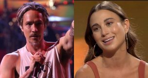 El inesperado 'fail' de Tita Ureta con Brandon Boyd de Incubus: Generó ola de reacciones