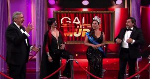 Naya Fácil caminó por la alfombra roja en