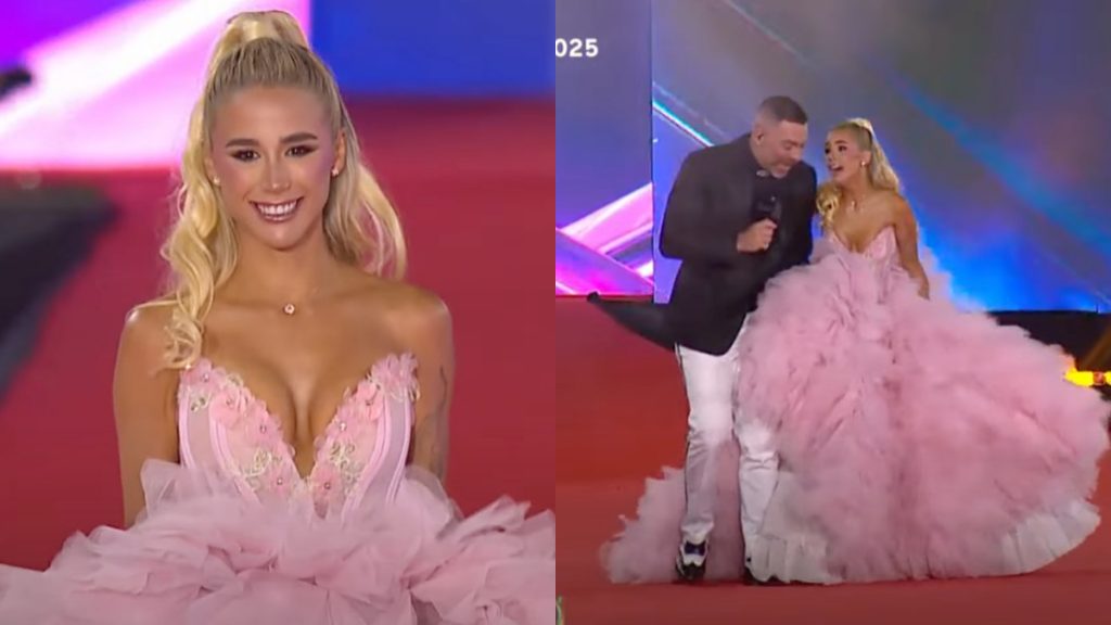 ¡No podía caminar! El bochornoso momento de la Guarén en la Gala de Viña 2025
