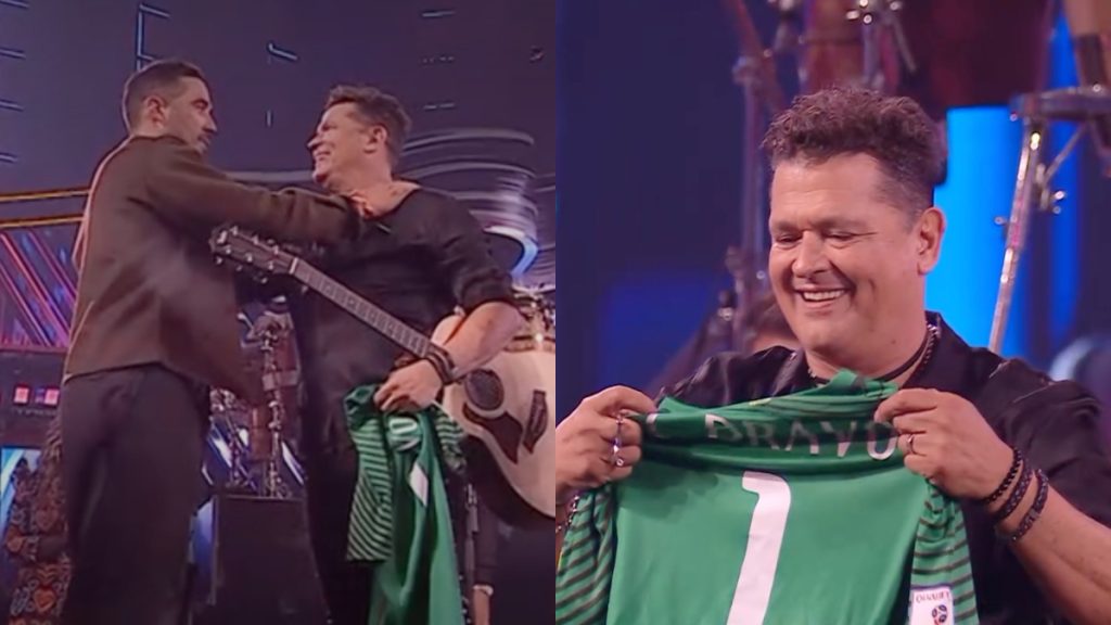 “Me encomendaron una misión”: El emotivo regalo de Claudio Bravo para Carlos Vives en Viña 2025