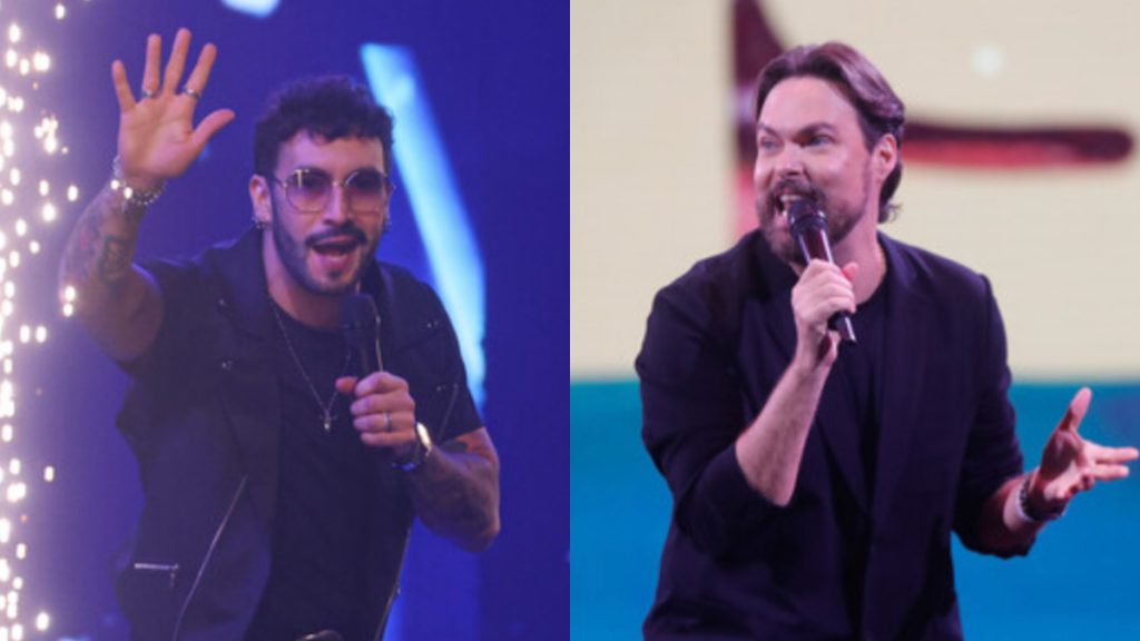 Edo Caroe comenzó su rutina en Viña 2025 burlándose del fracaso de George Harris