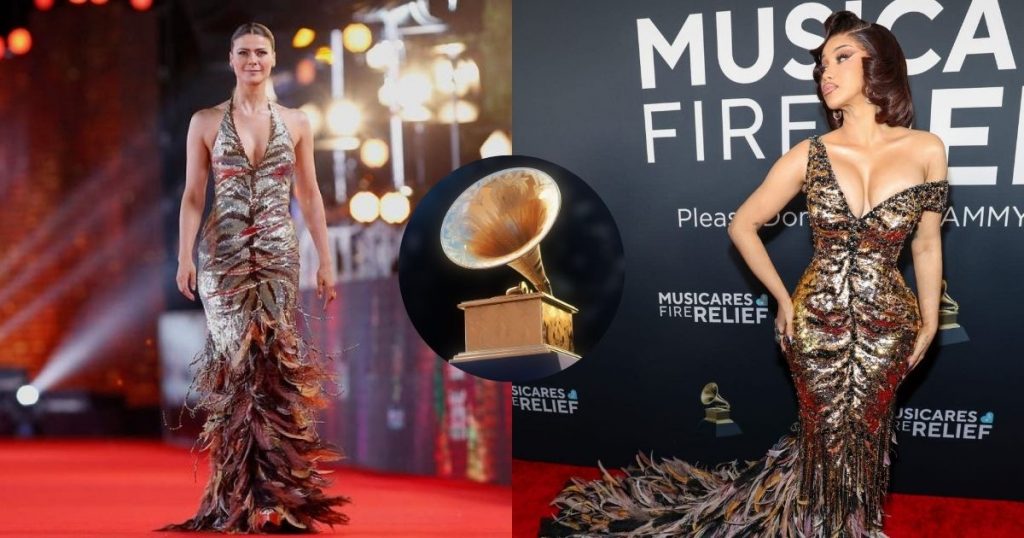 La reacción de Tonka Tomicic luego de que Cardi B le ‘copiara’ su vestido: “Mi amiga”