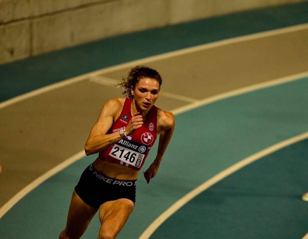 Martina Weil continúa rompiendo récords nacionales en los 400 metros indoor