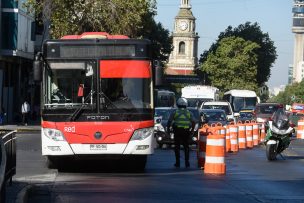 Transporte Informa: Desvíos de tránsito en la comuna de Santiago