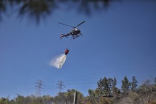 Incendios forestales en la RM: Menos superficie afectada gracias a la estrategia