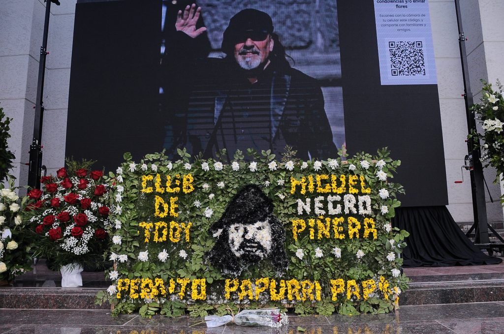 Emotiva despedida a Miguel ‘Negro’ Piñera en el Parque del Recuerdo