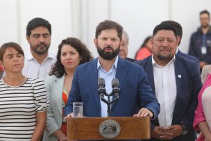 Presidente Boric participó del operativo de actualización del Registro Social de Hogares