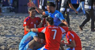 Selección chilena consiguió histórica clasificación al mundial de fútbol playa