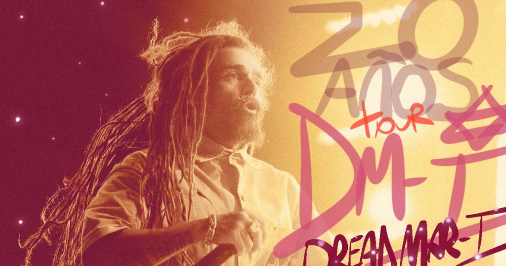 Dread Mar I celebra 20 años de carrera con concierto en el Movistar Arena