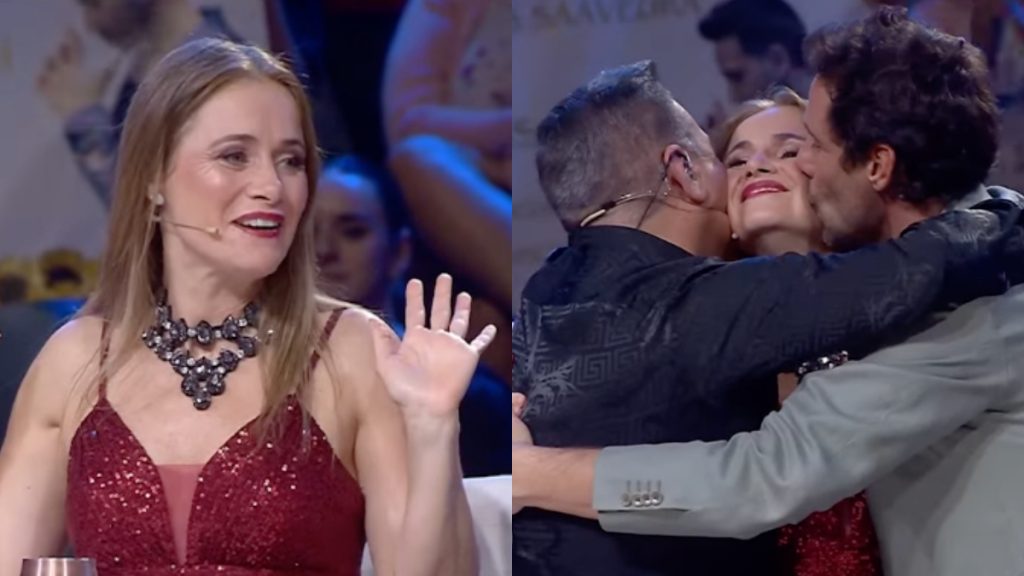 Amaya Forch celebró su cumpleaños en Mi Nombre Es y terminó rodeada de besos en pleno programa