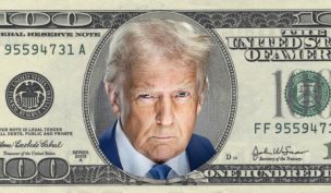 Proyecto de ley busca poner imagen de Trump en billete de 100 dólares